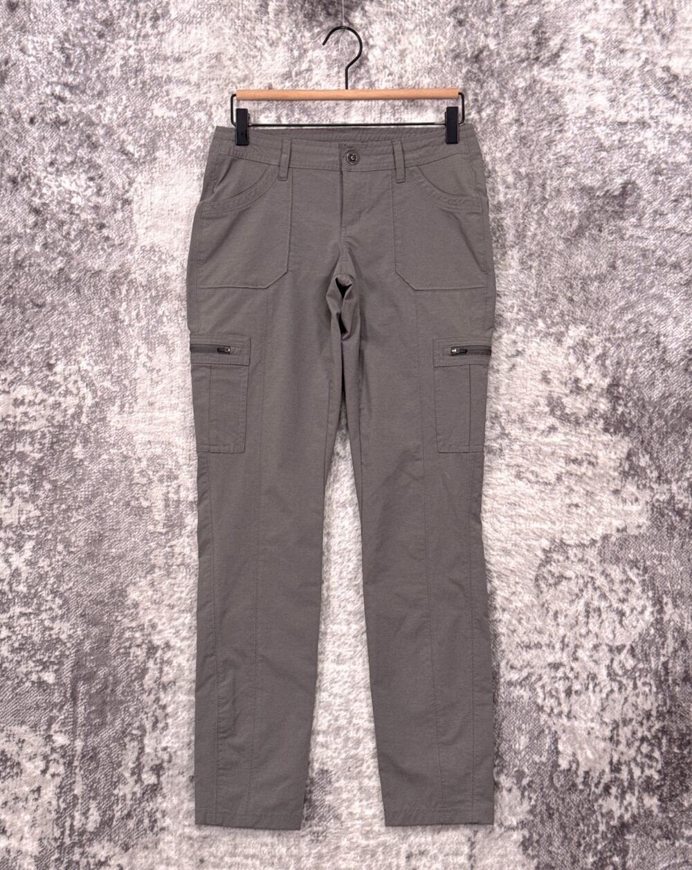 Kuhl Horizn Skinny Pants 4 Regular Womens Gray Ripstop